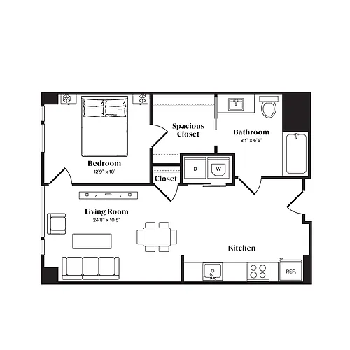 Floor plan A9A