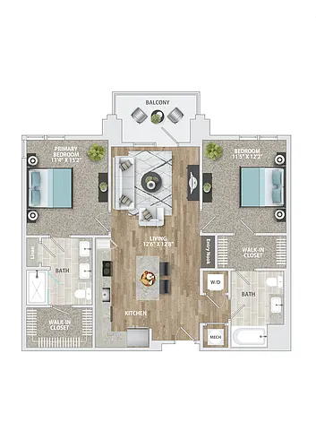 Floor plan The Lincoln