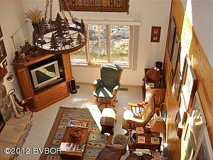 Down Shot of Living Room
