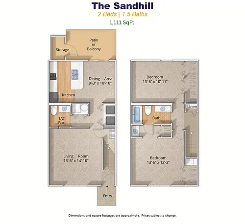 Floor plan The Sandhill