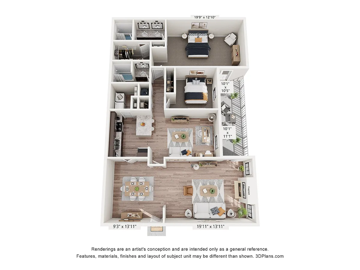 Floor plan The Marlowe