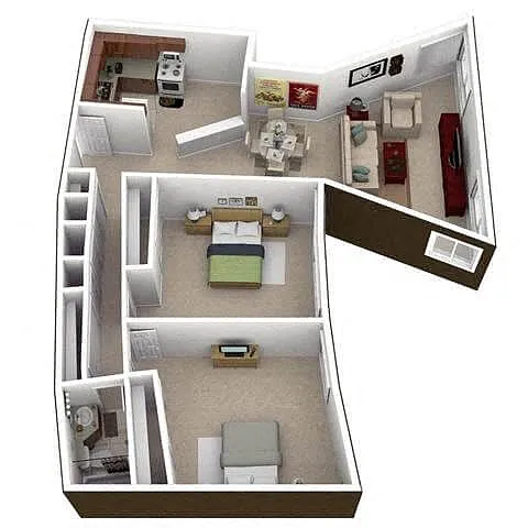 Floor plan The Harbor Town