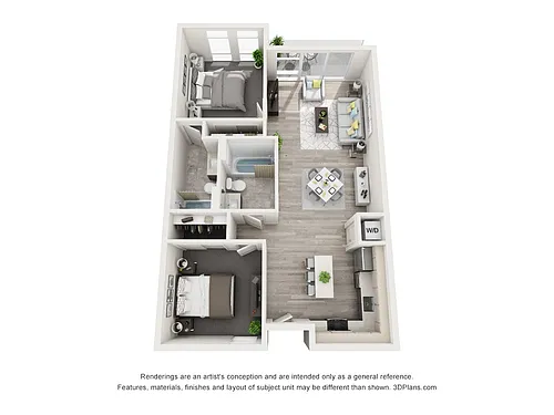 Floor plan B1