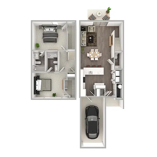 Floor plan Roosevelt Renovated