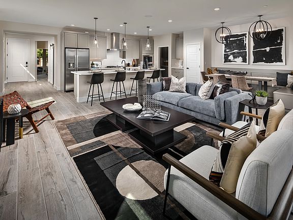 Evia Great Room - Model Home