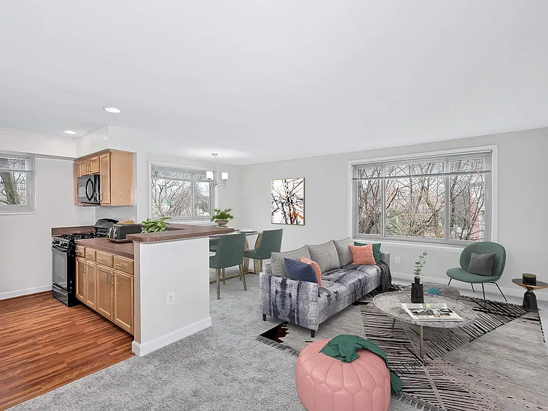 Open living spaces