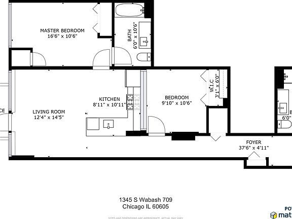 2nd image of 1345 S Wabash Ave Unit 709