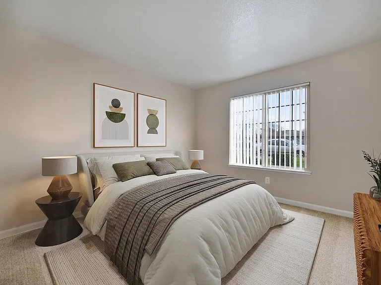 Bedroom In The 1 Bedroom Floor Plan