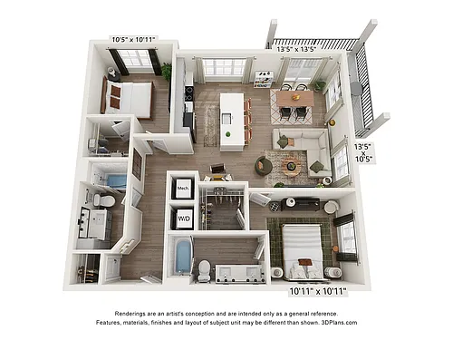 Floor plan B2