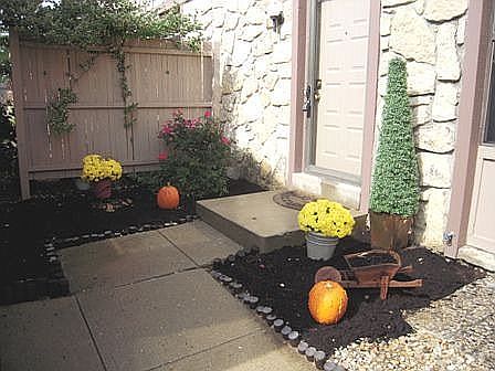 Private front entrance