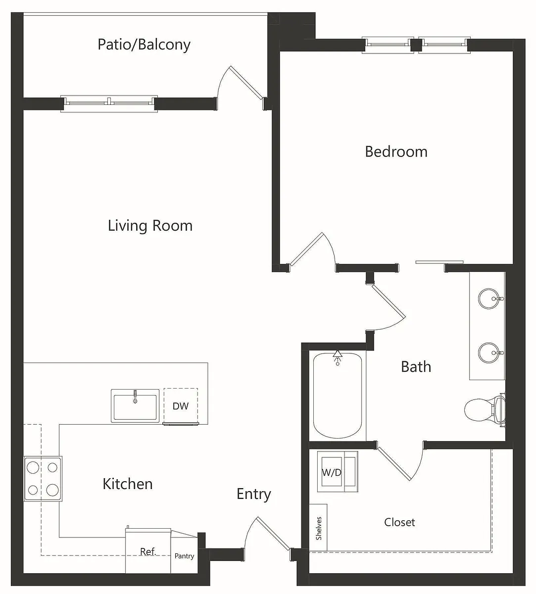 Floor plan A1M1