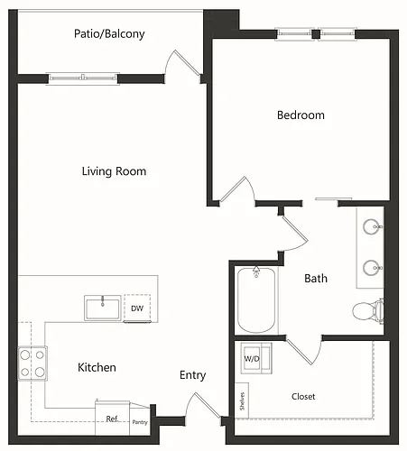 Floor plan A1M1