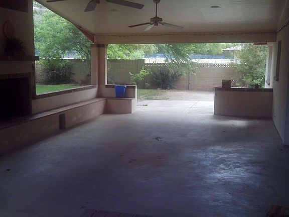Huge patio