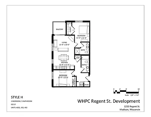 Floor plan Style H