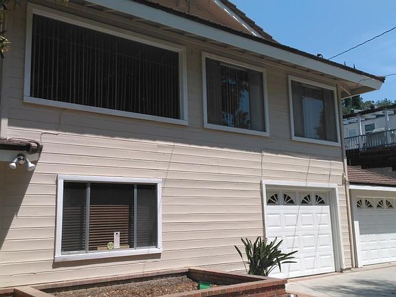 front of the house