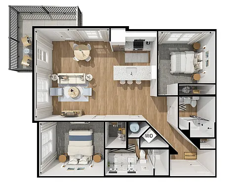 Floor plan B8
