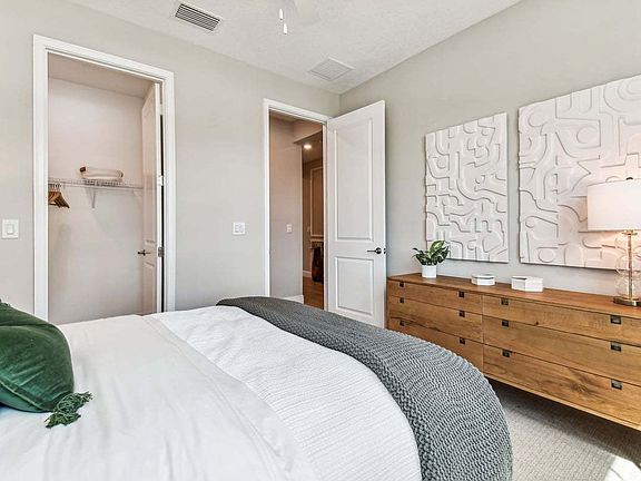 Charlotte new construction home plan secondary bedroom by William Ryan Homes Tampa