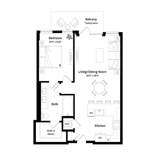 Floor plan A2