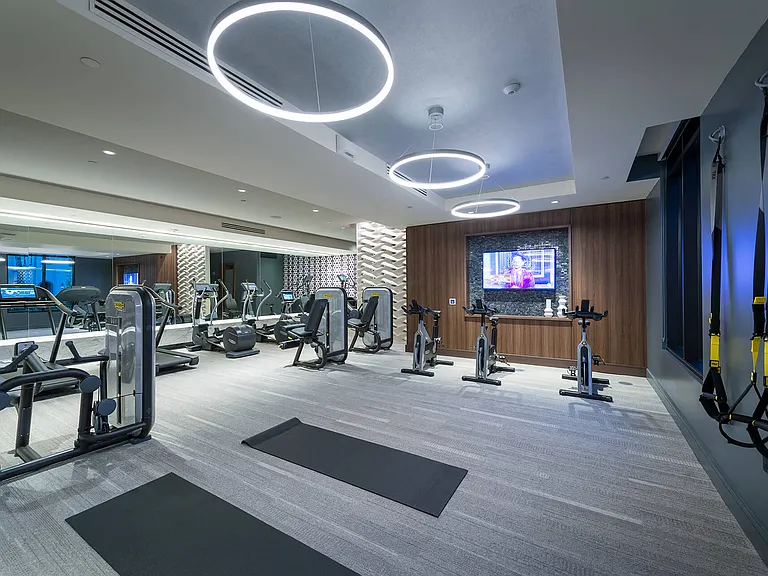 Spin, yoga and pilates studio