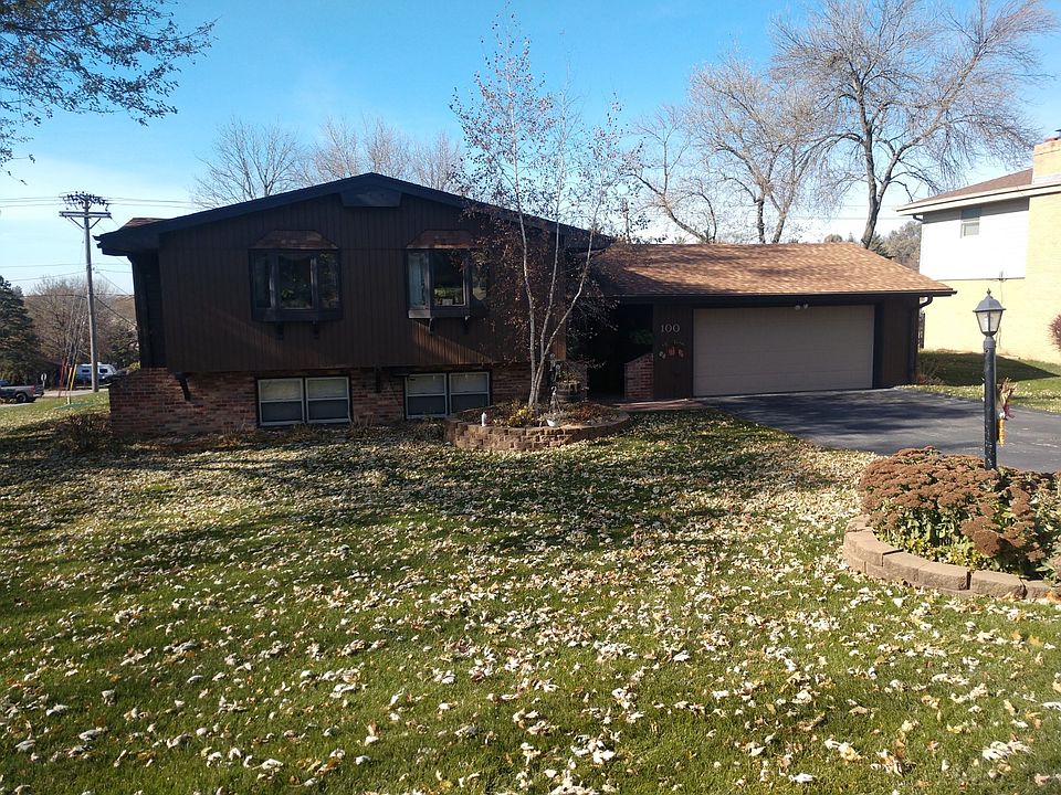 Front on a large corner lot