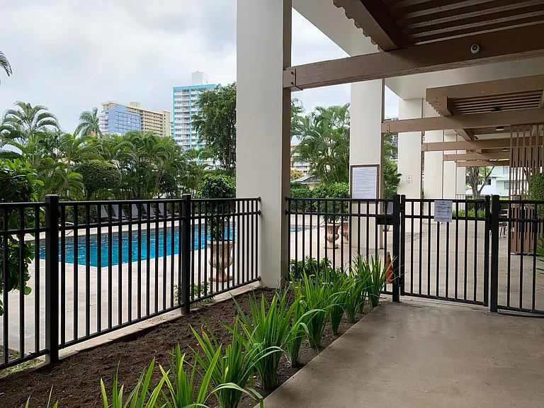 S Pool and BBQ Area