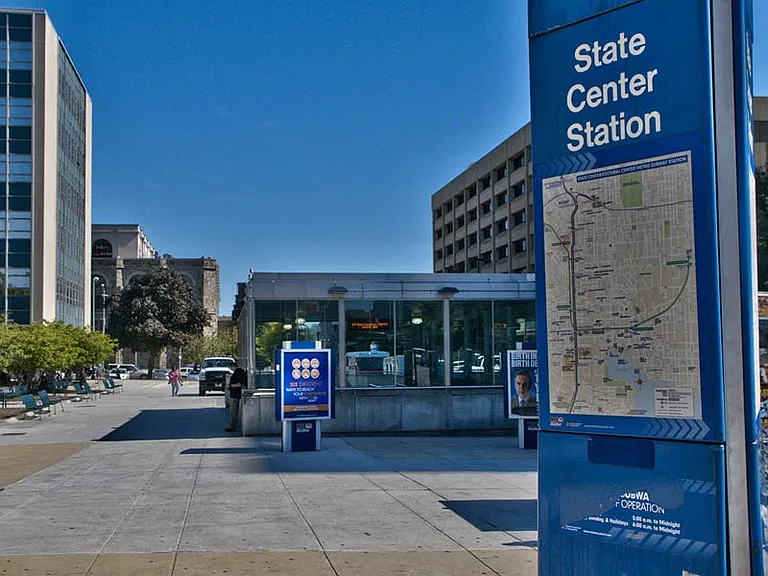 State Center Station Metro Nearby