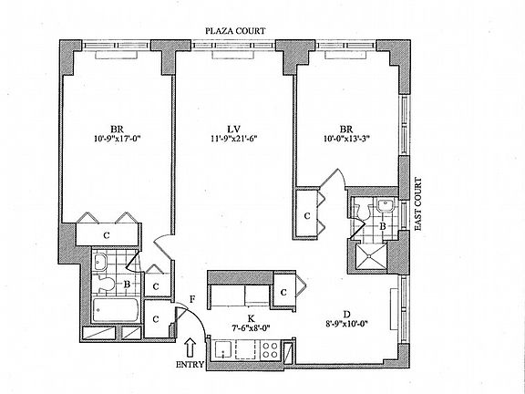 2nd image of 30 W 63rd St APT 9C