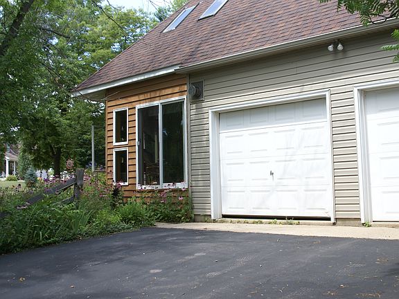 Double attached garage