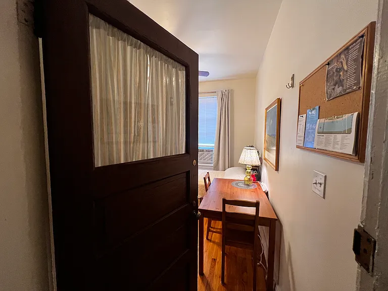 View from hallway.