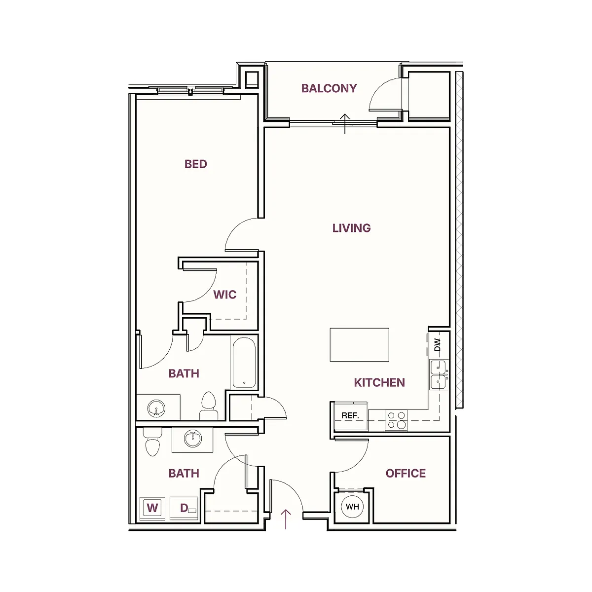 Floor plan Isla