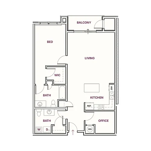 Floor plan Isla
