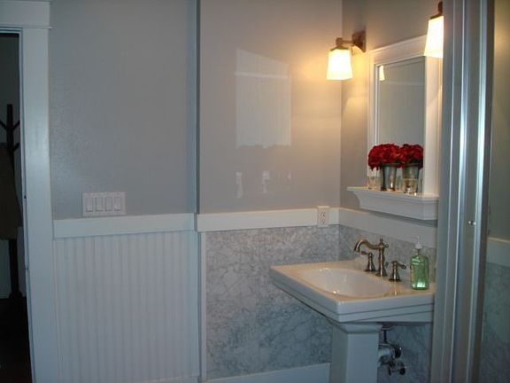 main floor powder room