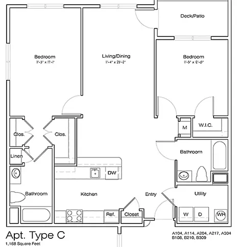 Floor plan B3