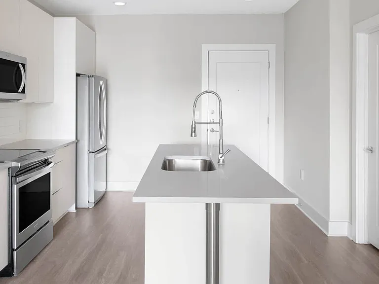 Kitchen with Stainless Steel Appliances