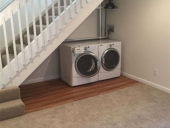 Laundy and Family room
