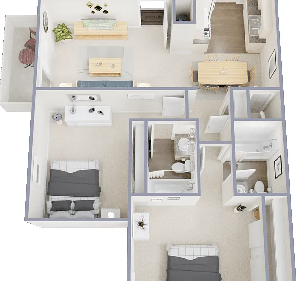 Plan 3 Floorplan Diagram
