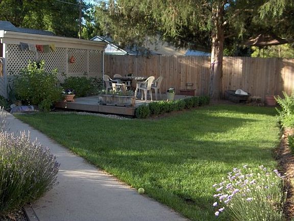 Back Lawn and Deck