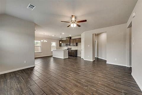 Living room and Kitchen