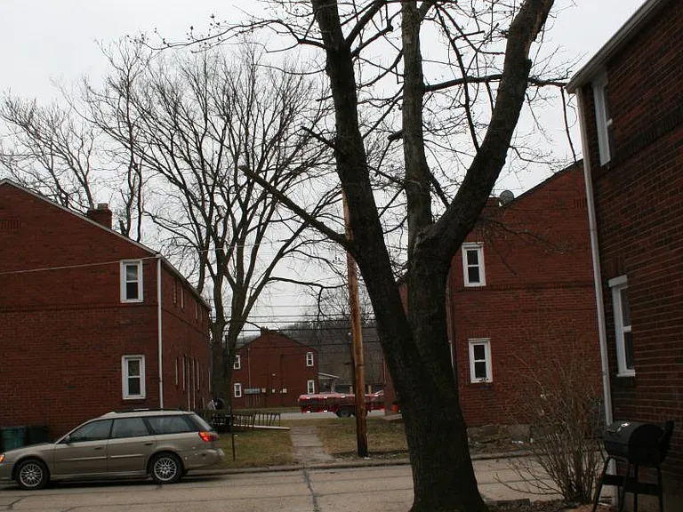 Outside apartment