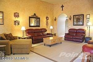 Family Room with Soaring Ceilings