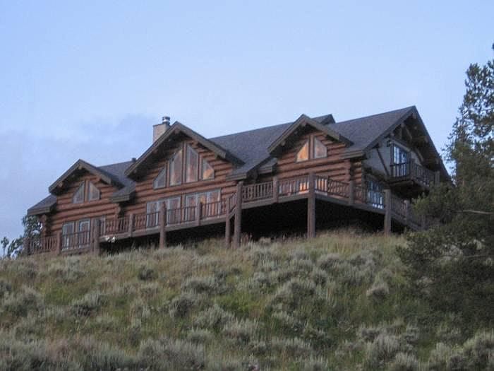 Exterior Photo of Log Hom