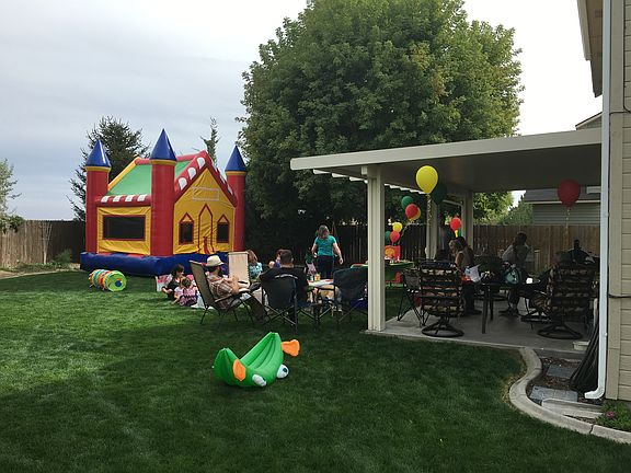 lots of room for parties