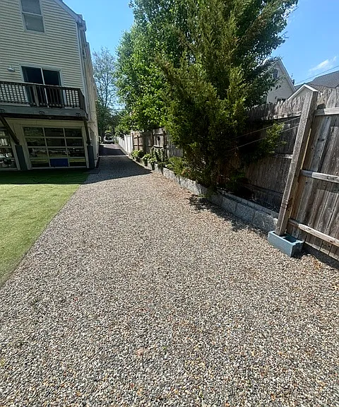 Back house yard / Driveway