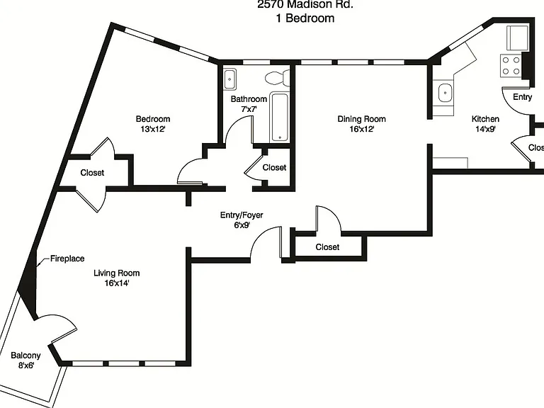 One Bedroom - Unit 10 One Bedroom - Unit 10
