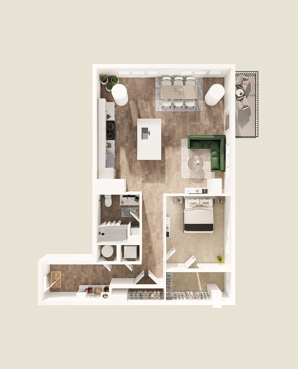 Floor plan A4