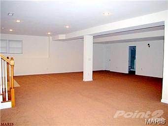 Walk out lower level family room.