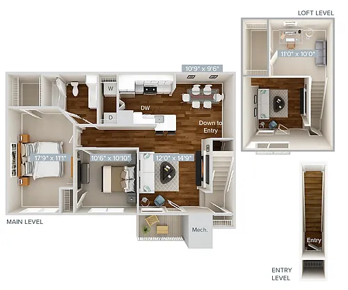 Floor plan B1LG-1239