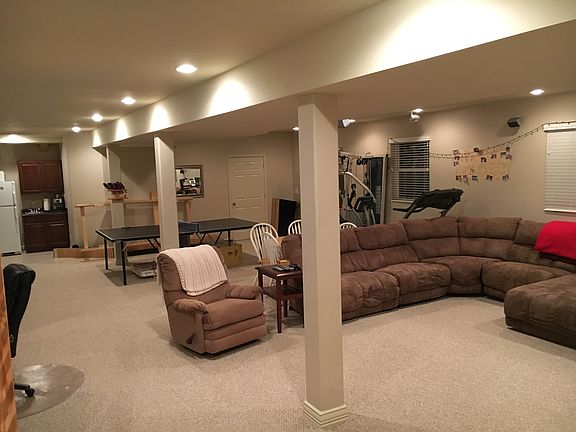 Finished basement