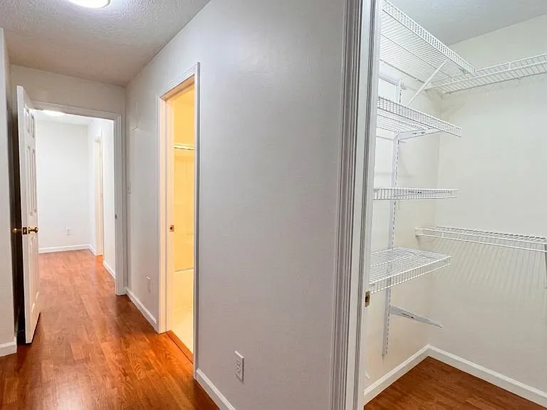 Primary suite walk-in closet