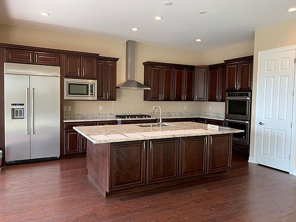 Kitchen with granite countertop